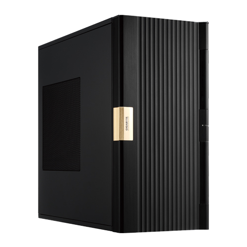 GIGABYTE GZ-AABC61-CNB CUPIO 6140 SIN FUENTE 2 USB 5 BAHIAS NEGRO Tower, Midi-Tower Black