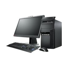 Lenovo ThinkCentre M90p + ThinkVision L1711p Intel® Core™ i5 i5-650 4 GB DDR3-SDRAM 500 GB Windows 7 Professional Tower PC