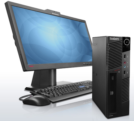 Lenovo ThinkCentre M90p + ThinkVision L1711p Intel® Core™ i5 i5-650 4 GB DDR3-SDRAM 500 GB Windows 7 Professional SFF PC