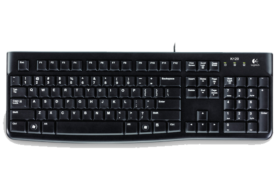 Logitech Keyboard K120 for Business tastiera Universale USB QWERTZ Ungherese Nero