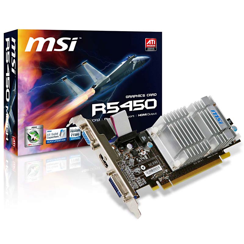 MSI R5450-MD1GH 1 GB GDDR3