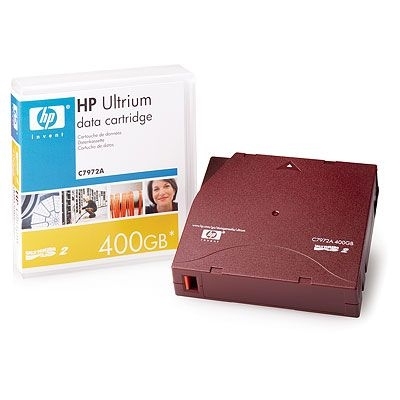 HP Ultrium 400 GB Data Cartridge Blank data tape