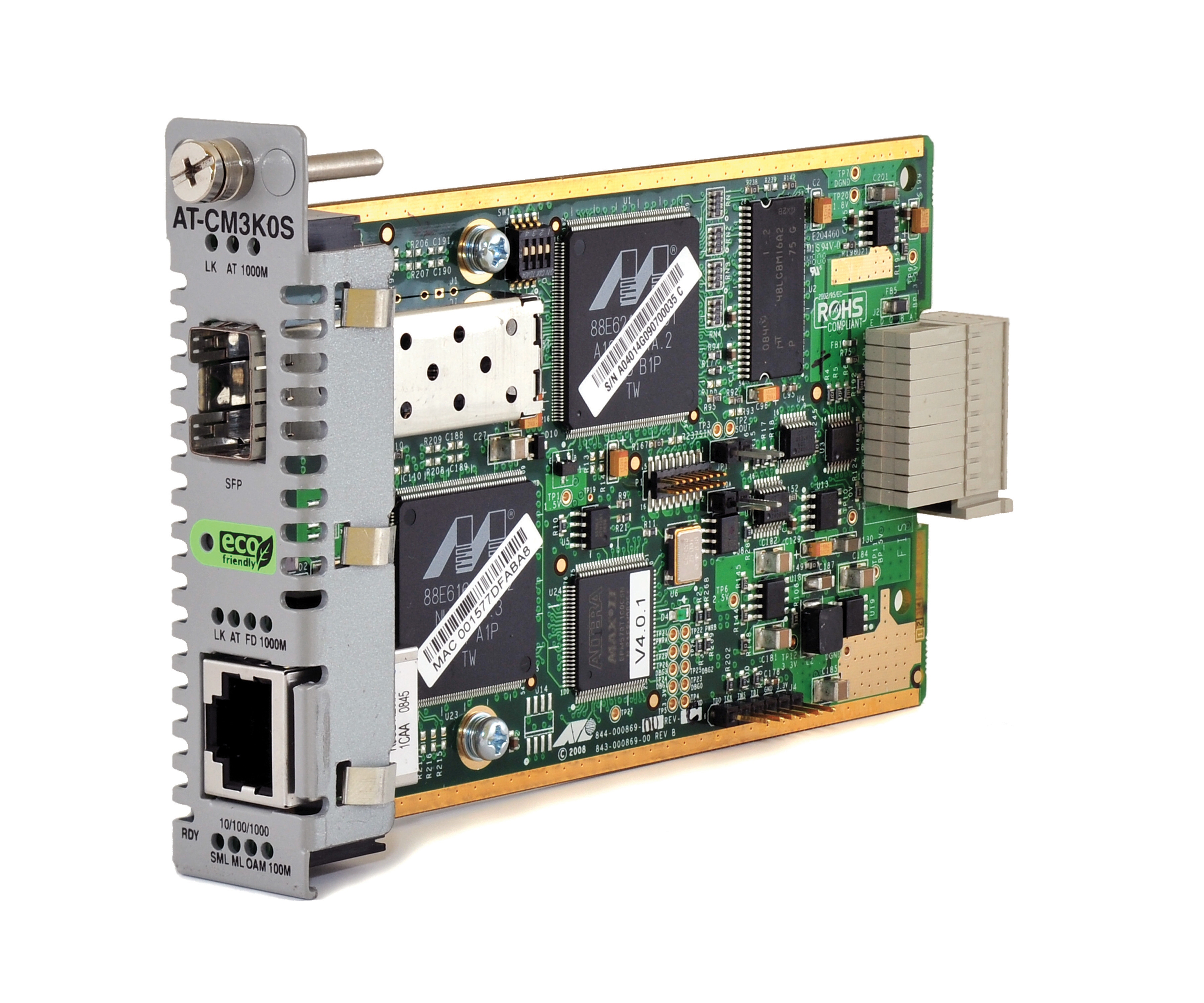 Allied Telesis AT-CM3K0S network media converter 100 Mbit/s