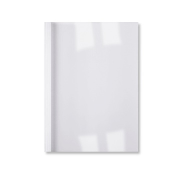 GBC Copertine rilegatura termica LinenWeave 1,5 mm bianche (100)