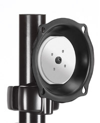 Chief JPPUB Supporto TV a parete Nero (JPPUB - Medium Pivot/Tilt Pole Mount - JPPUB)