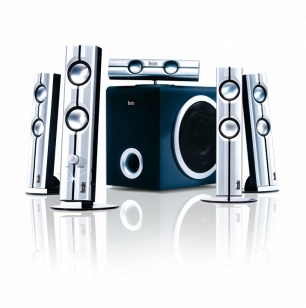 Hercules XPS 5.1 70 speaker set 5.1 channels image 1