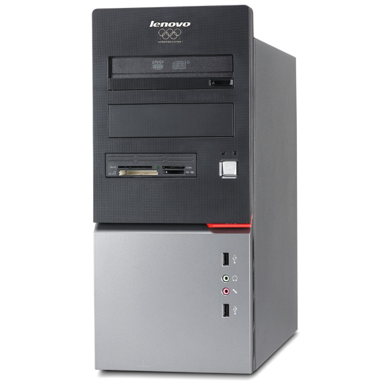 Lenovo 3000 J200 Intel® Itanium® E2160 1 GB DDR2-SDRAM 160 GB Intel® GMA 950 Windows Vista Business Tower PC Black, Grey