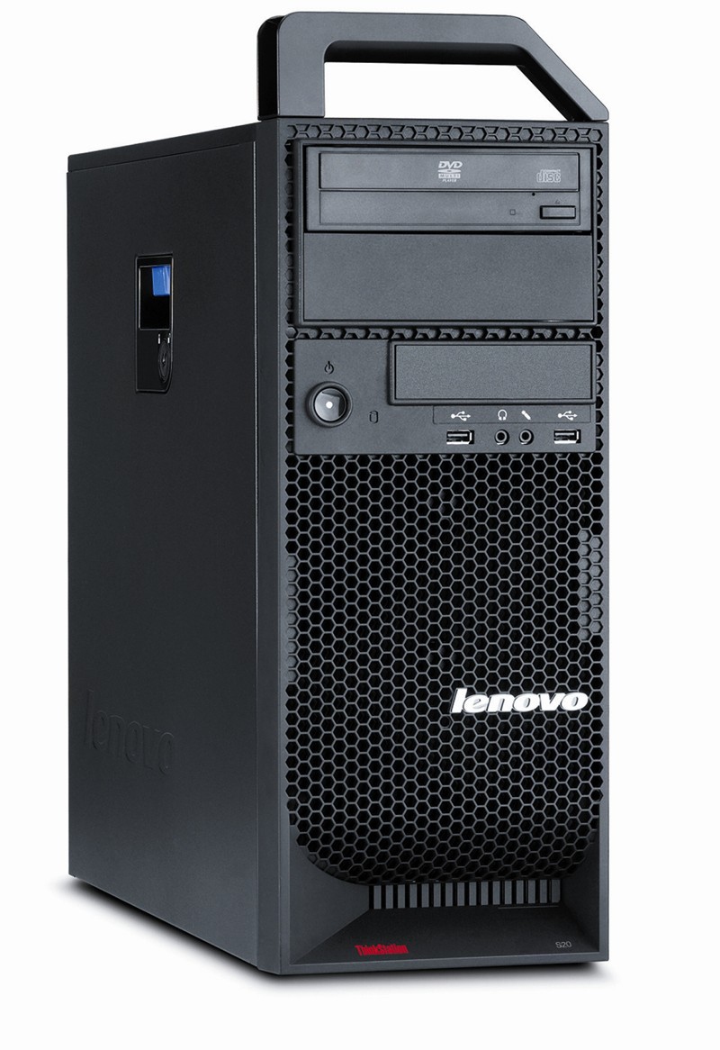 Lenovo ThinkStation S20 Intel® Xeon® 3000 Sequence W3505 4 GB DDR3-SDRAM Windows 7 Professional Tower Workstation Black