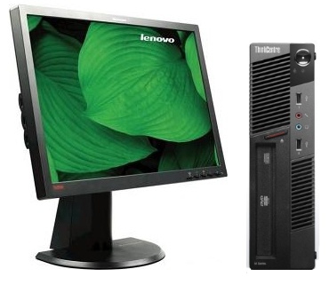 Lenovo ThinkCentre SJCACFR+T40HBEU PC Intel® Core™2 Duo E7400 2 GB DDR3-SDRAM 320 GB Intel® GMA 4500M Windows XP Professional Black