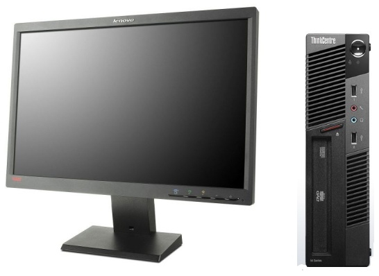 Lenovo ThinkCentre SJCACFR+T72HNEU PC Intel® Core™2 Duo E7400 2 GB DDR3-SDRAM 320 GB Intel® GMA 4500M Windows XP Professional Black