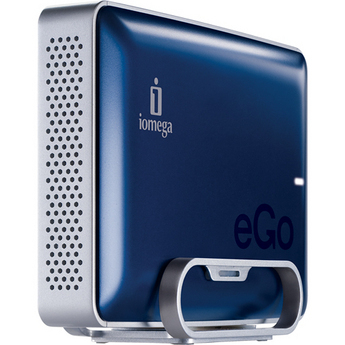 Iomega eGo 1TB Midnight Blue HDD external hard drive USB 2.0 image 1