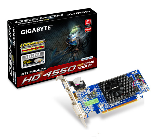 GIGABYTE GV-R455HM-512I graphics card AMD GDDR3