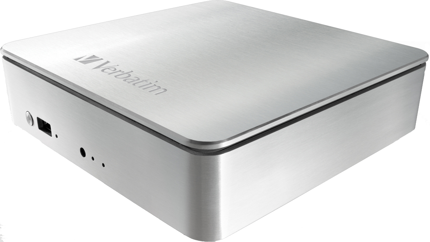 Verbatim MediaShare Home Network Storage 1TB external hard drive 3.5" USB 2.0 Silver