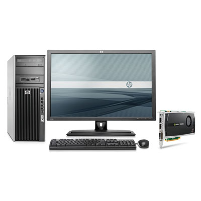 HP Z400 Workstation Bundle PC