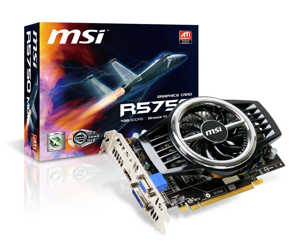 MSI V208-004R graphics card 1 GB GDDR5