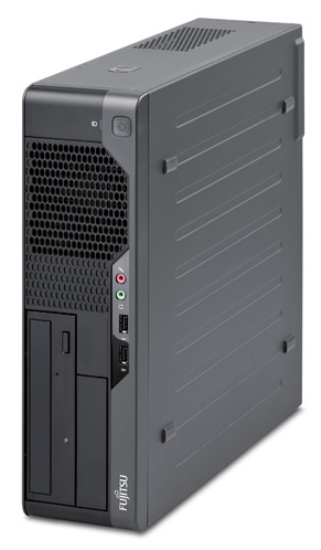 Fujitsu ESPRIMO E5731 Intel® Pentium® E5500 2 GB DDR3-SDRAM 160 GB Intel® GMA 4500 Windows 7 Professional SFF PC Black
