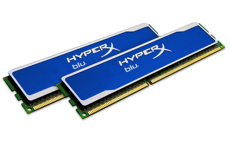 Kit de Memoria HyperX Blu - 8GB - DDR3 - 1600MHz  - KHX1600C9D3B1K2/8GX