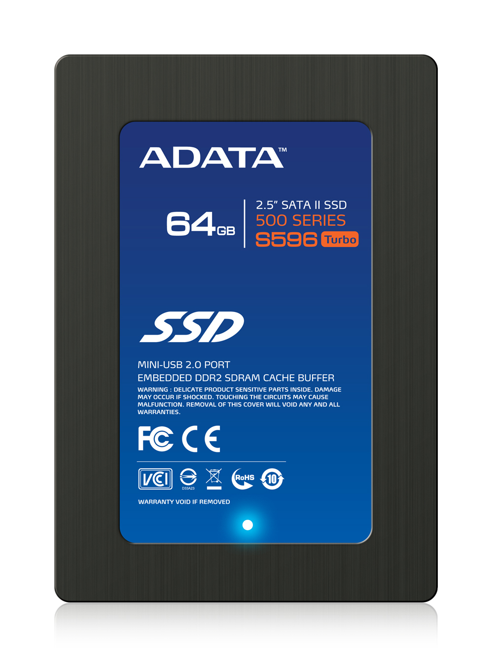ADATA S596 64 GB 2.5" Serial ATA II