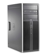 HP Compaq 8000 + Monitor Intel® Core™2 Quad Q8400 2 GB DDR3-SDRAM 500 GB Intel 4500 Windows 7 Home Basic Mini Tower PC Black