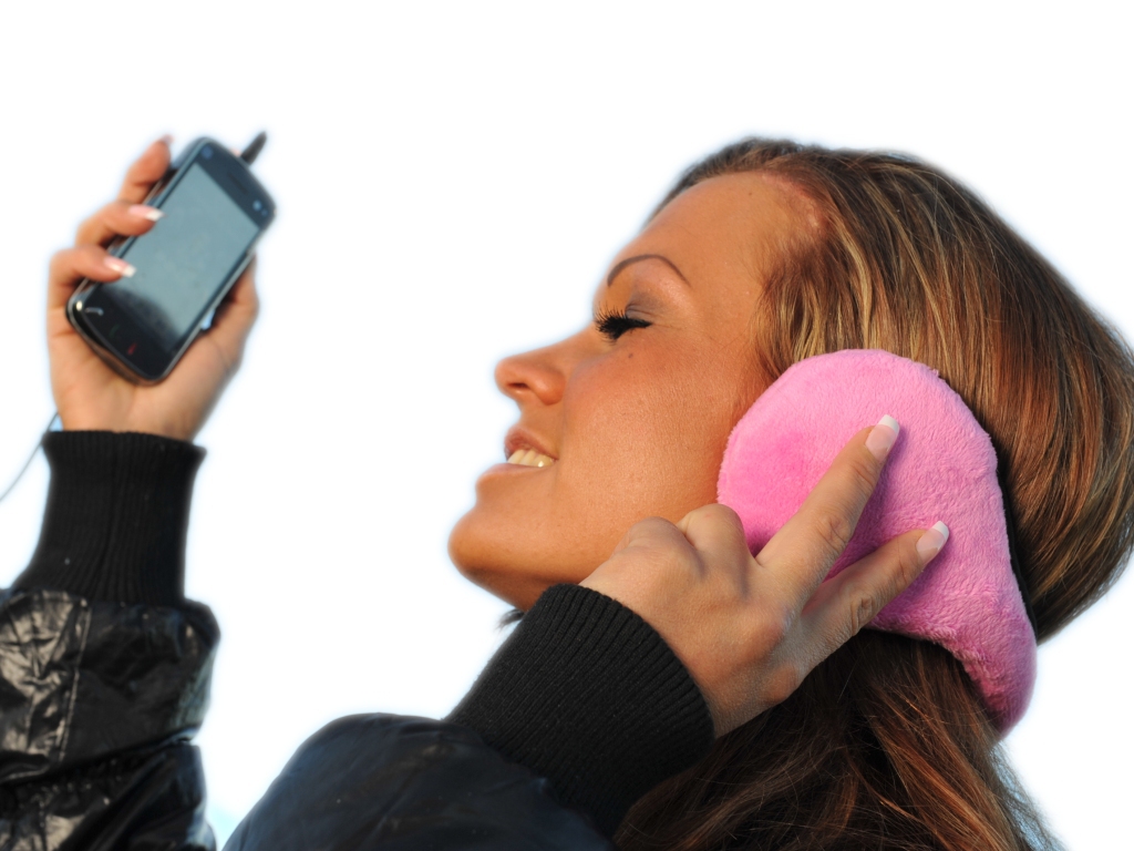 Sandberg FreshColor MusicMuff Deep Pink — vue 1 sur 1