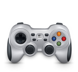 Logitech Wireless Gamepad F710  silber/schwarz