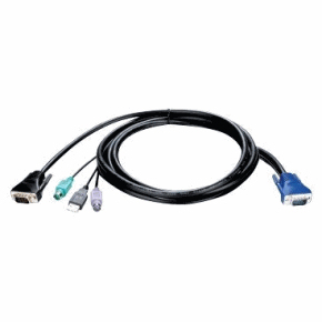 D-Link DKVM-402 KVM cable 3 m