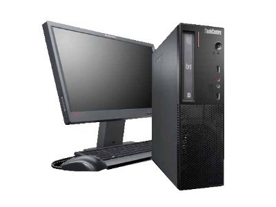 Lenovo ThinkCentre A70 Intel® Pentium® E5500 2 GB DDR3-SDRAM 320 GB Intel® GMA X4500 Windows 7 Professional SFF PC Black