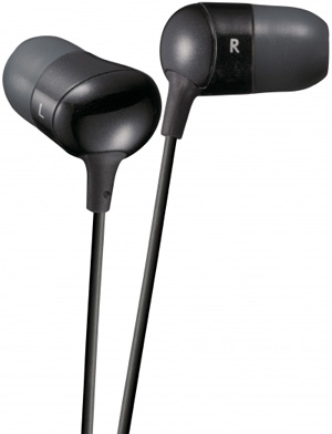 JVC HA-FX35 Headphones Wired Black image 1