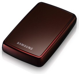 Samsung S Series S2 Portable 250GB external hard drive 2.5″ USB 2.0 Bordeaux image 1
