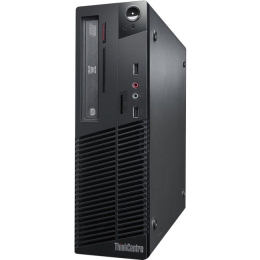 Lenovo ThinkCentre M70e Intel® Core™2 Duo E7600 2 GB DDR3-SDRAM 320 GB Windows 7 Professional SFF PC Black