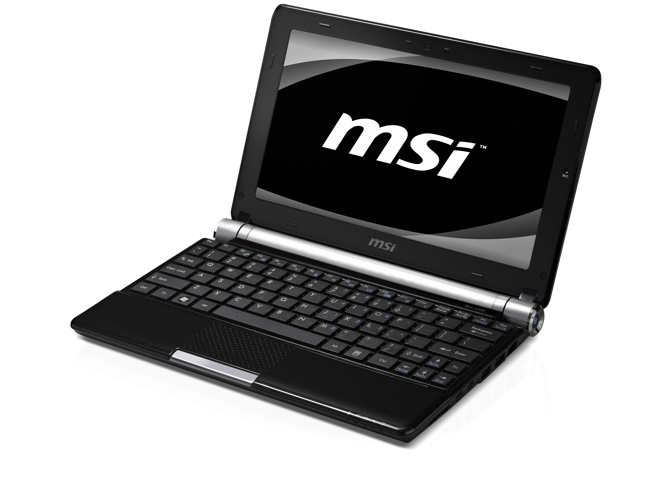 MSI Wind U160-412US netbook Intel Atom® N450 25.4 cm (10