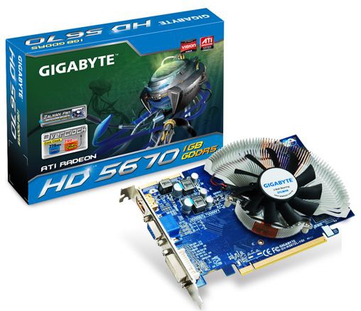 GIGABYTE R567ZGI graphics card AMD 1 GB GDDR5