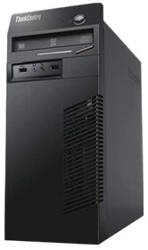 Lenovo ThinkCentre M70e Intel® Celeron® 450 2 GB DDR3-SDRAM 250 GB Intel® GMA X4500 Windows 7 Professional Tower PC Black