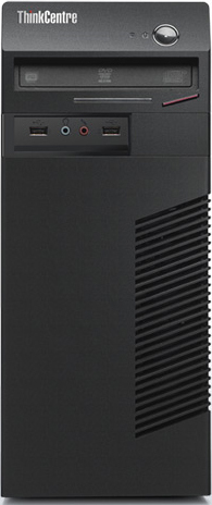 Lenovo ThinkCentre M70e Intel® Core™2 Duo E7500 4 GB DDR3-SDRAM 320 GB Windows 7 Professional Tower PC Black