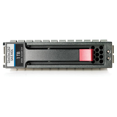 HP 1TB 6G SAS 7.2K rpm LFF (3.5-inch) Dual Port Midline 1yr Warranty Hard Drive internal hard drive 7200 RPM 3.5"