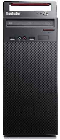 Lenovo ThinkCentre A70 Intel® Core™2 Duo E7500 2 GB DDR3-SDRAM 320 GB Intel X4500 Windows 7 Professional Tower PC Black