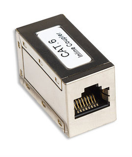 Intellinet 505130 cambiador de género para cable 8p8c plata