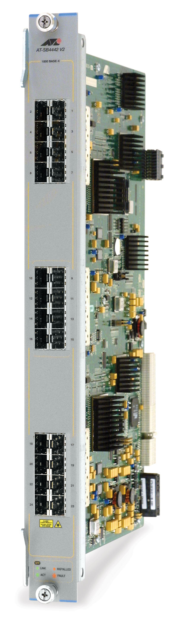 Allied Telesis 24 (SFP) Gigabit Ethernet line card network switch component