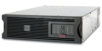 Apc SAI de línea interactiva APC by Schneider Electric Smart-UPS SUA3000RMXLI3U - 3 kVA/2,70 kW - 3U Montaje en bastidor - 3 Hora(s) Tiempo de Recarga de Batería - Ácido de plomo sellada (SLA) - 5,40 Minuto(s) Tiempo en espera - 220 V AC Entrada - 230 V AC Salida - 8 x IEC 60320 C19, 3 x IEC 60320 C13, 1