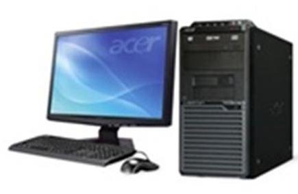 Acer Veriton M275 + 18.5″ V193HQDOb Intel® Core™2 Duo E7500 2 GB DDR3-SDRAM 320 GB Intel® GMA X4500 Windows 7 Professional Micro Tower PC Black image 1