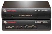 Vertiv LongView 430 Extender KVM switch Black