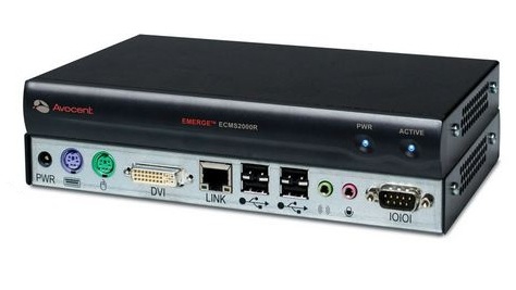 Vertiv Avocent ECMS2000-TU KVM switch Black