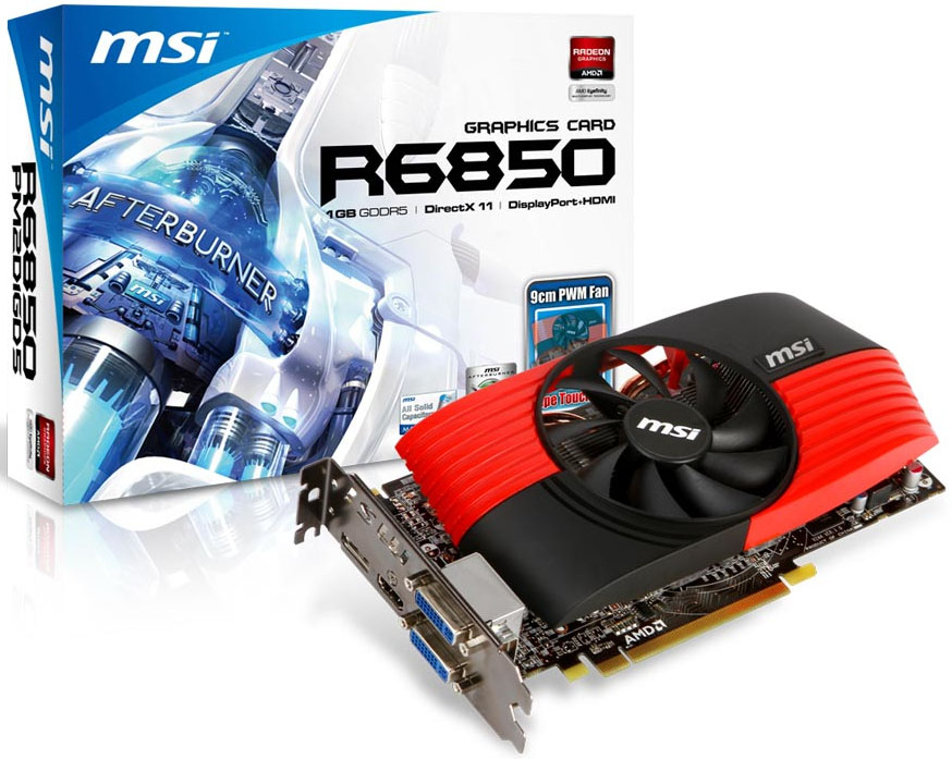 MSI V244-004R graphics card AMD 1 GB GDDR5