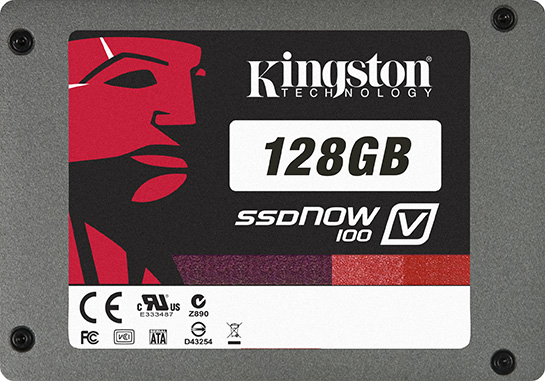 Kingston Technology SSDNow V100 128 GB 2.5" Serial ATA II