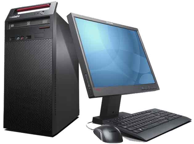 Lenovo ThinkCentre A70 + L2230x Intel® Core™2 Duo E7600 4 GB DDR3-SDRAM 500 GB Intel X4500 Windows 7 Professional Tower PC Black