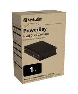 Verbatim PowerBay Hard Drive Cartridge 1TB external hard drive 7200 RPM 3.5" Black