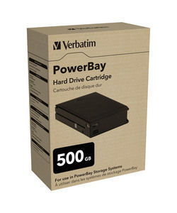 Verbatim PowerBay Hard Drive Cartridge 500GB external hard drive 7200 RPM 3.5" Black