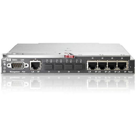 HP 414037-001 Managed L2 Gigabit Ethernet (10/100/1000) Grey
