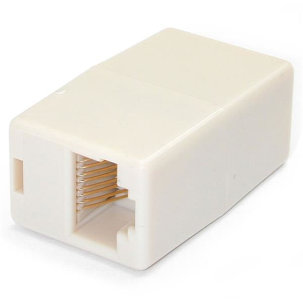 StarTech.com Cat5e RJ45 Modular Inline Coupler - 10 Pack - Cat5e Coupler - RJ45 to RJ45 Coupler - 10 pack RJ45 Couplers - Ethernet Coupler - Network coupler - RJ-45 (F) to RJ-45 (F) - CAT 5e - beige (pack of 10)