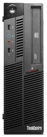 Lenovo ThinkCentre M90 Intel® Core™ i3 i3-530 4 GB DDR3-SDRAM 320 GB Windows 7 Professional SFF PC Black